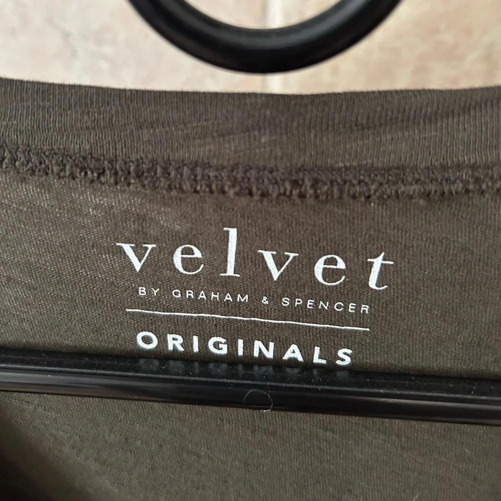 Velvet by Graham & Spencer Longsleeve V-Neck - Picture 2 of 6